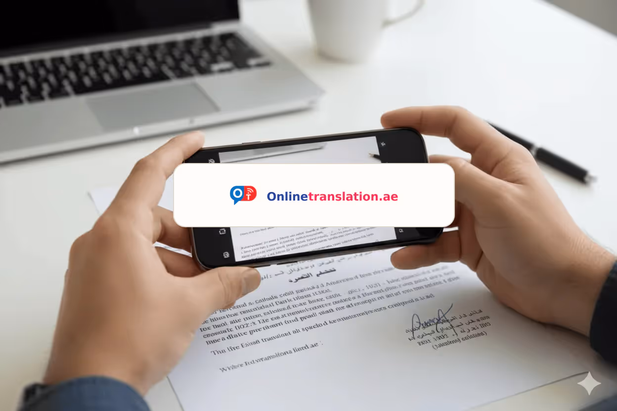 WhatsApp document delivery for 60-minute certified translation