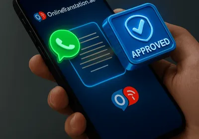 Certified translated document approved and delivered